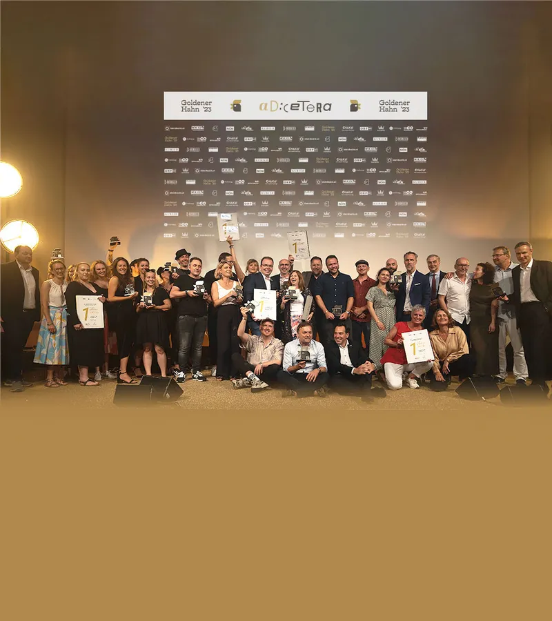 Verleihungsevent Goldener Hahn 2023